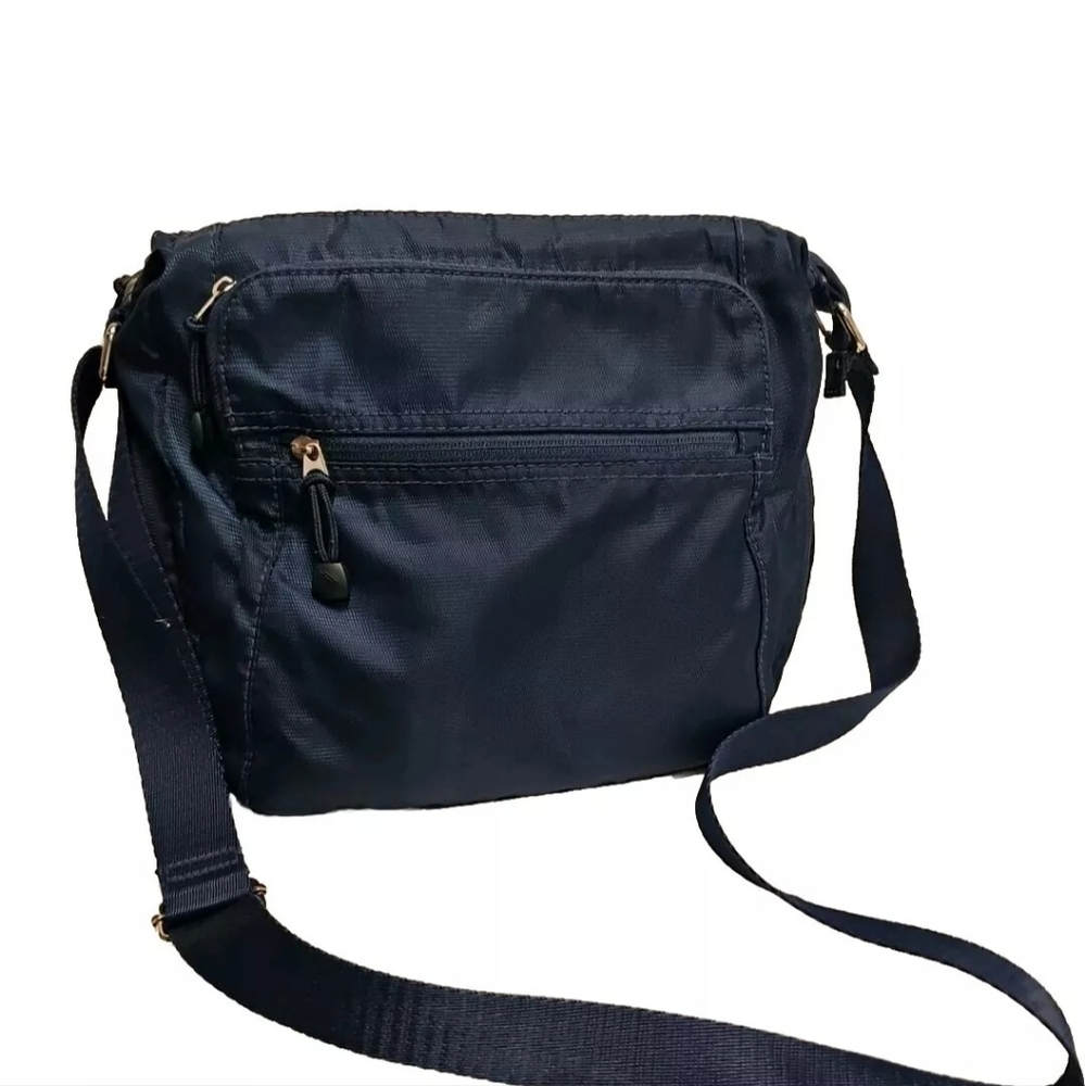 E.T.A. Everyday Travel Adventure Bag Tote Adjustable Crossbody Blue